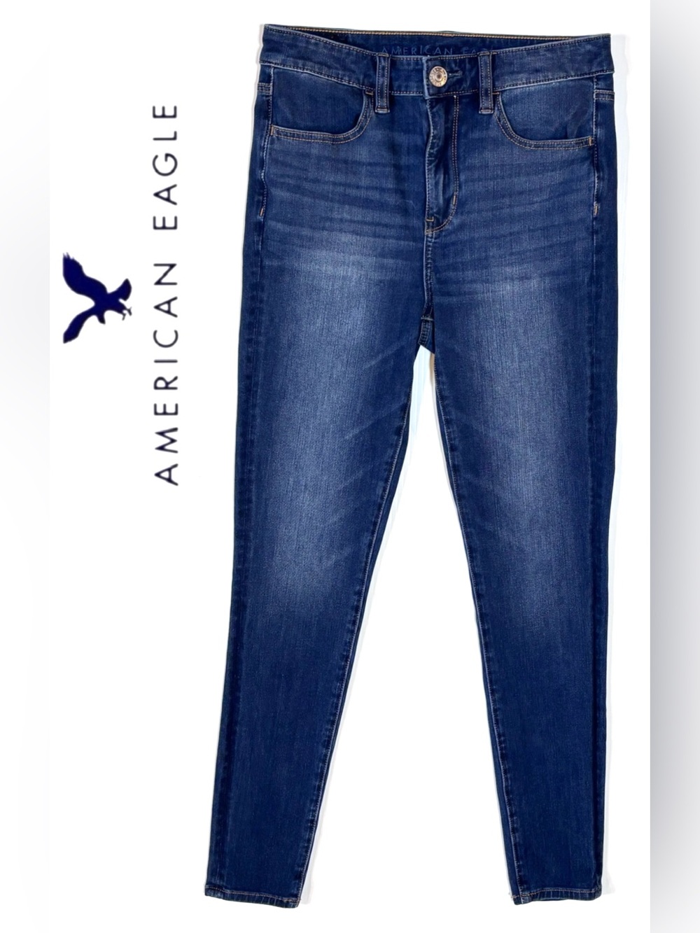 AE Dream Jean Super High Rise Leggings 2 Short / 2S